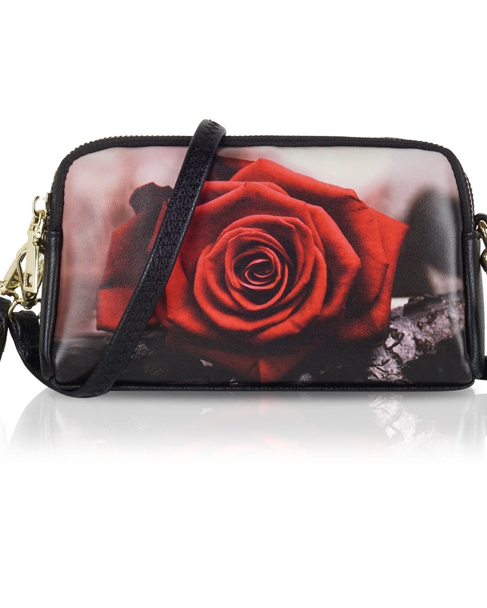 Kiara Everyday Sling Bag — Rose Print — view 1 of 5