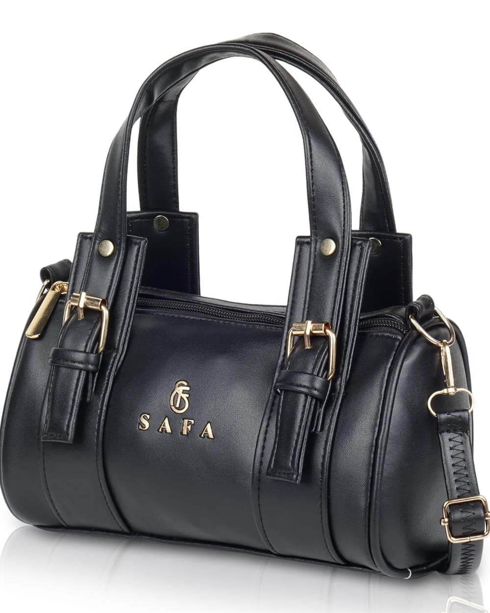 Nyra Barrel Handbag — Black — view 1 of 5