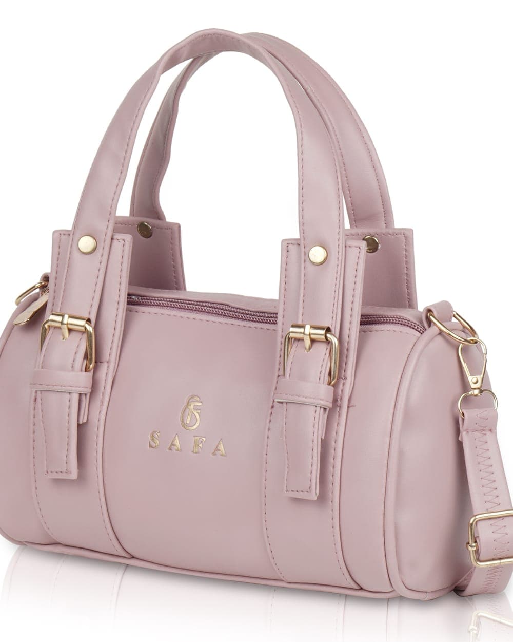 Nyra Barrel Handbag — Mauve — view 1 of 5