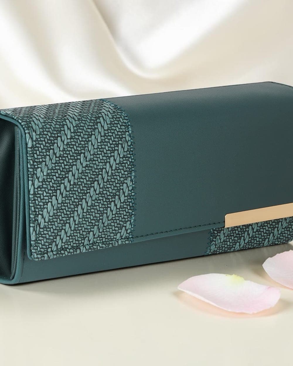 Pari Line Long Wallet — Emerald — DOSYSO Classic