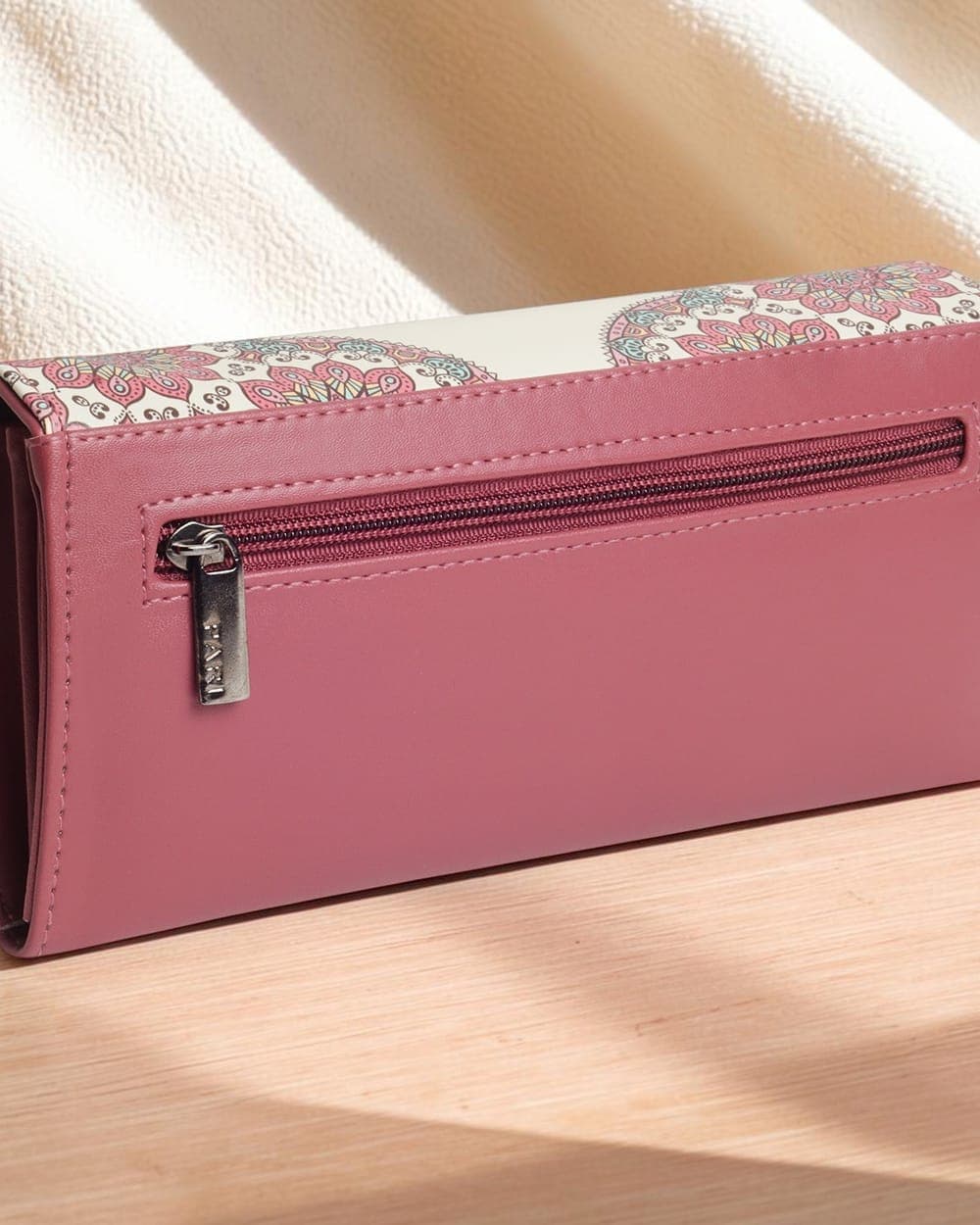 Pari Paisley Print Wallet — Rose — view 1 of 4